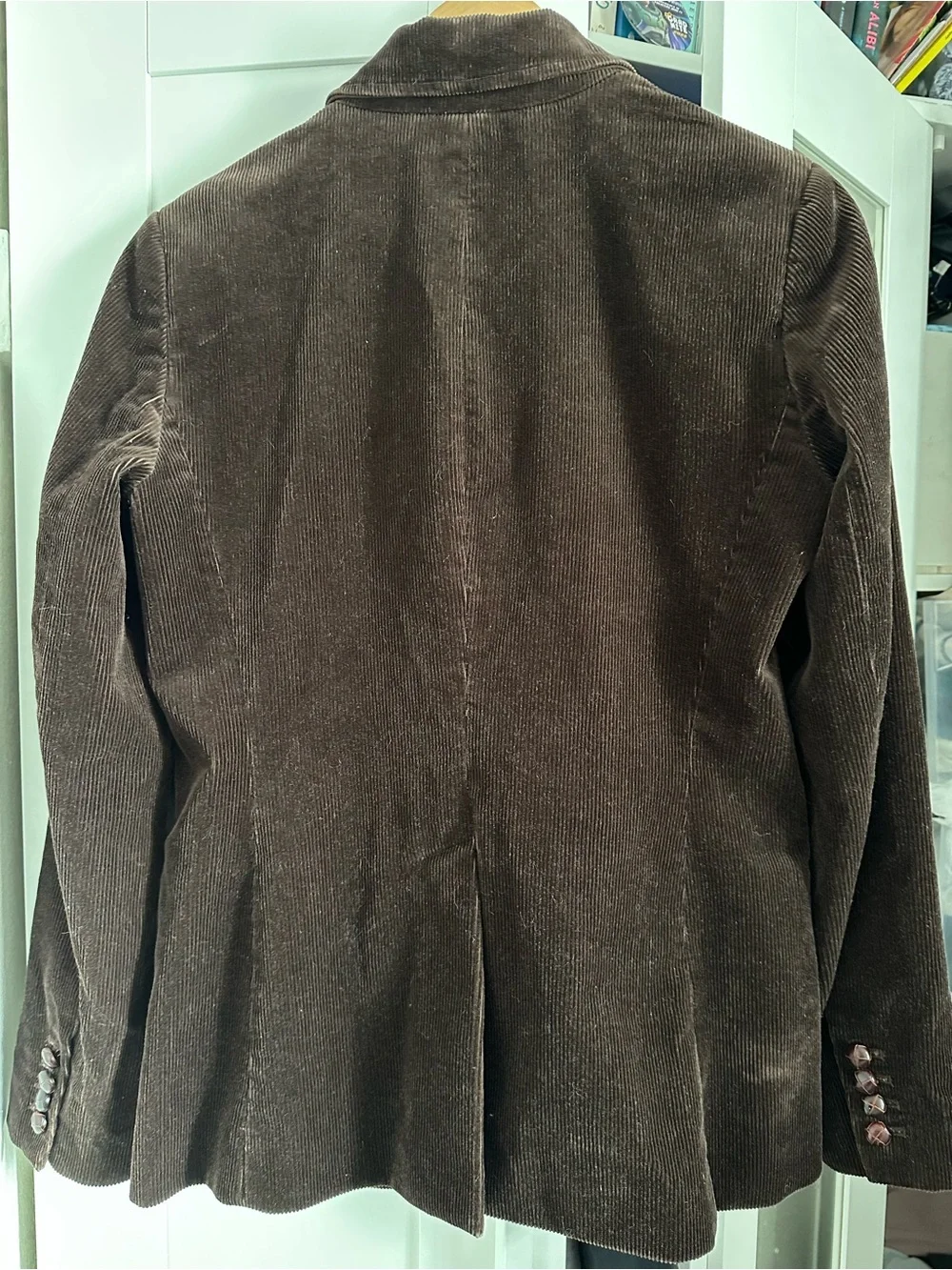 J. Crew Brown Corduroy Single-Button Blazer